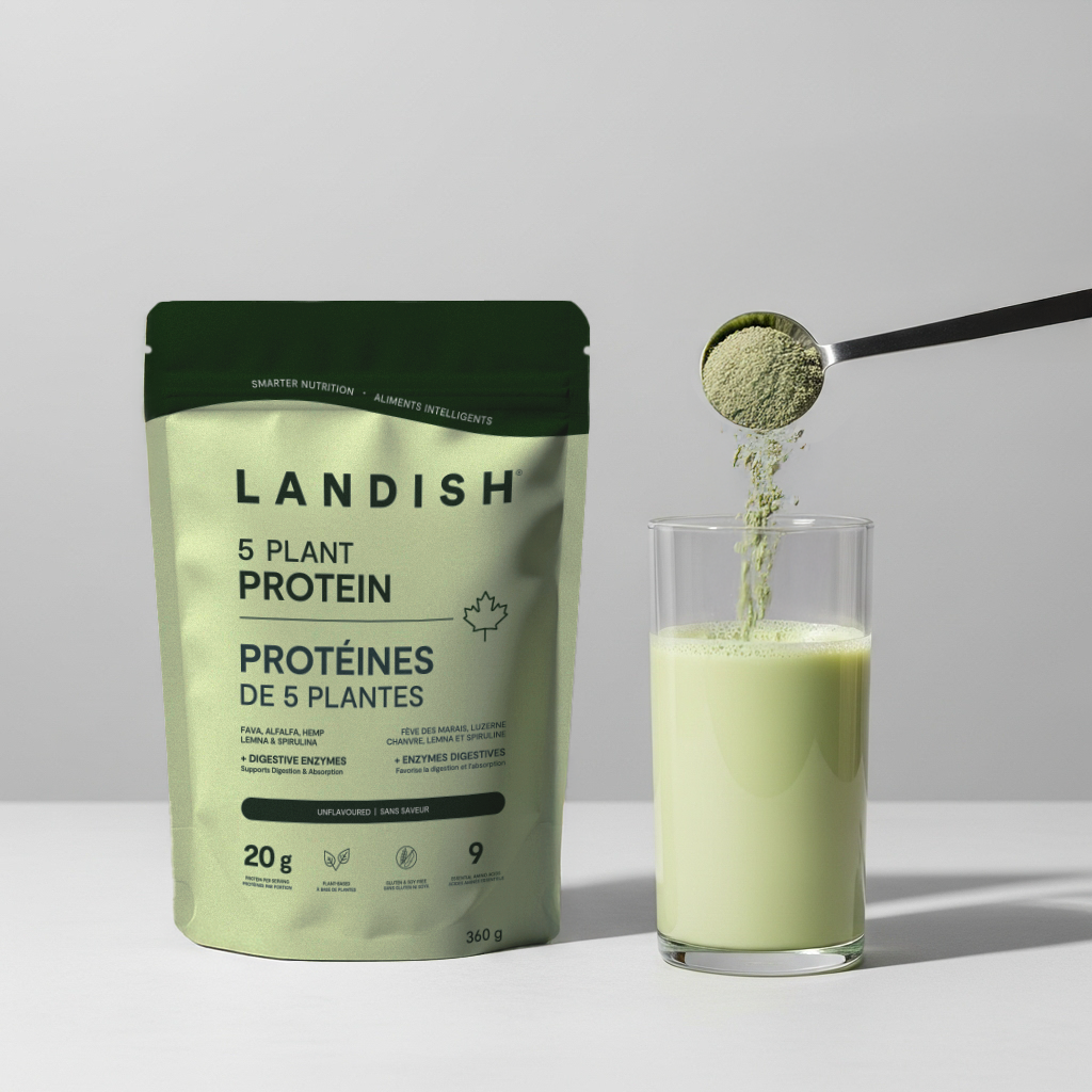 Protéines de 5 plantes