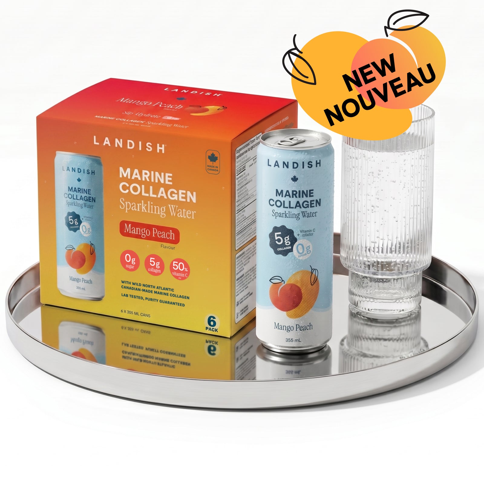 Marine Collagen Sparkling Water