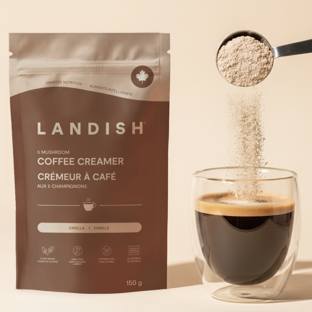 Crémeur à café aux 5 champignons