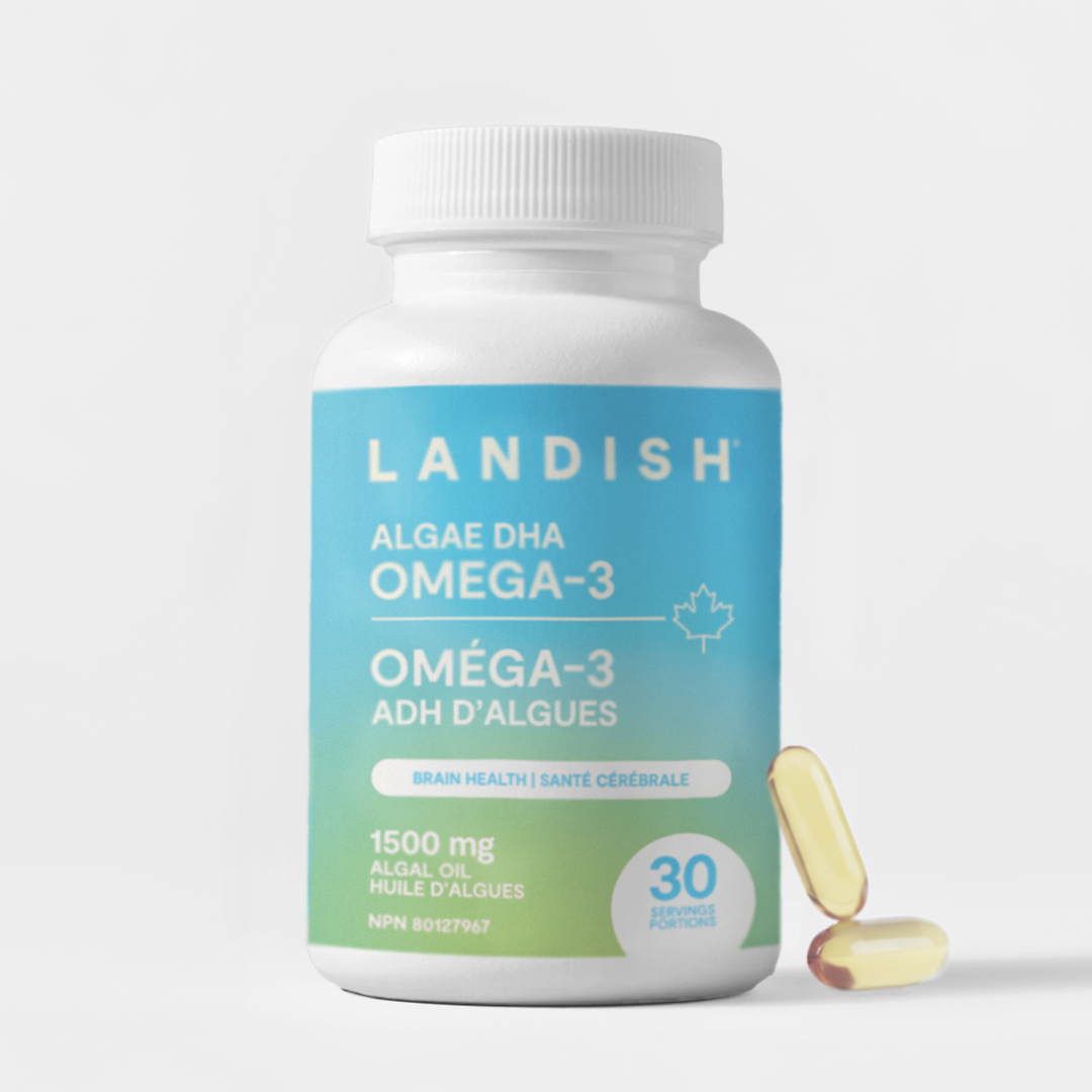 Gélules d’oméga-3 ADH d’algues